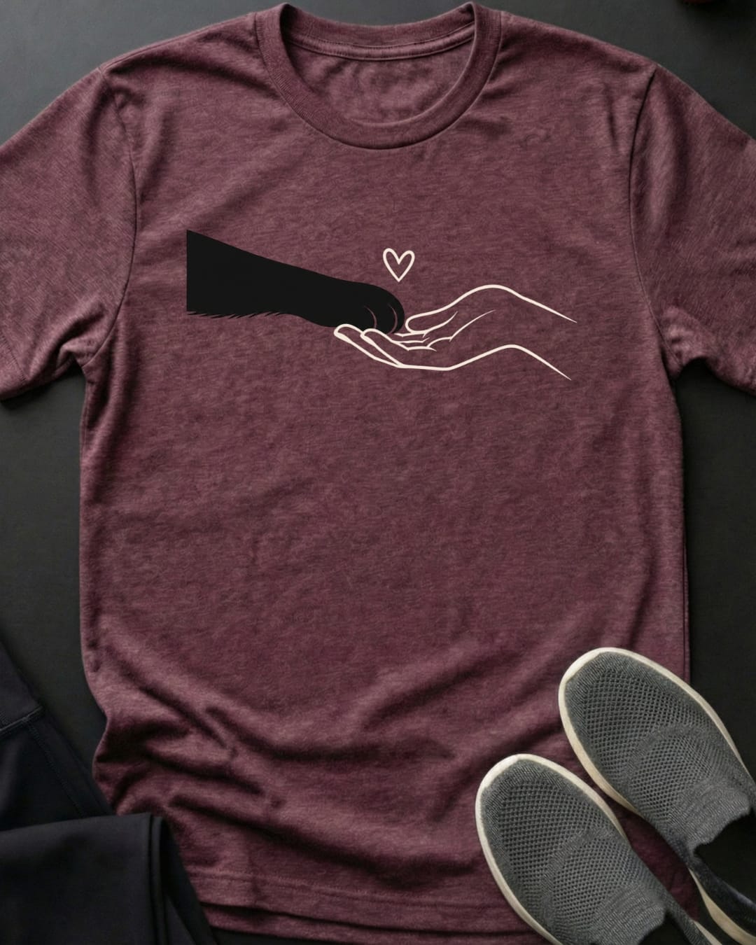Shadow Chose Me Tee Gift For Cat Lover