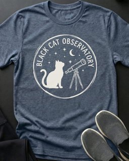 Observatory Tee Gift For Cat Lover