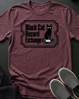 Record Exchange Tee Gift For Cat Lover