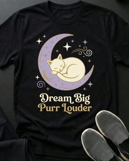 Purr Louder Tee Gift For Cat Lover