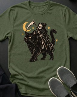 Ready Or Not Tee Gift For Cat Lover