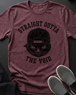 Straight Outta Tee Gift For Cat Lover