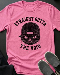 Straight Outta Tee Gift For Cat Lover