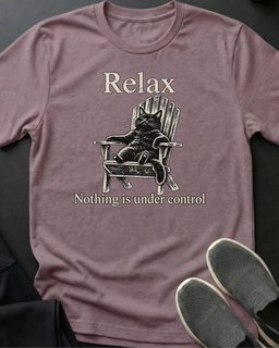 Nothing Is Under Control Tee Gift For Cat Lover