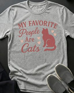 My Favorite Tee Gift For Cat Lover