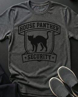 Panther Security Tee Gift For Cat Lover
