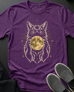 Moonkeeper Tee Gift For Cat Lover