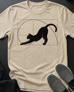 Purrfect Stretch Tee Gift For Cat Lover