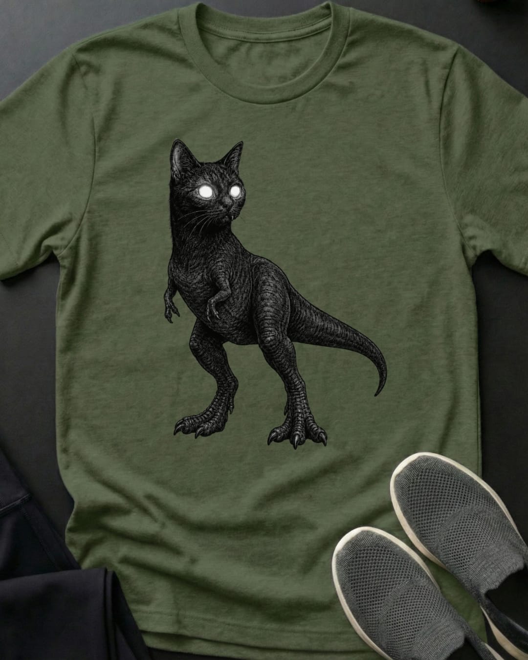 Voidasaurus Tee Gift For Cat Lover
