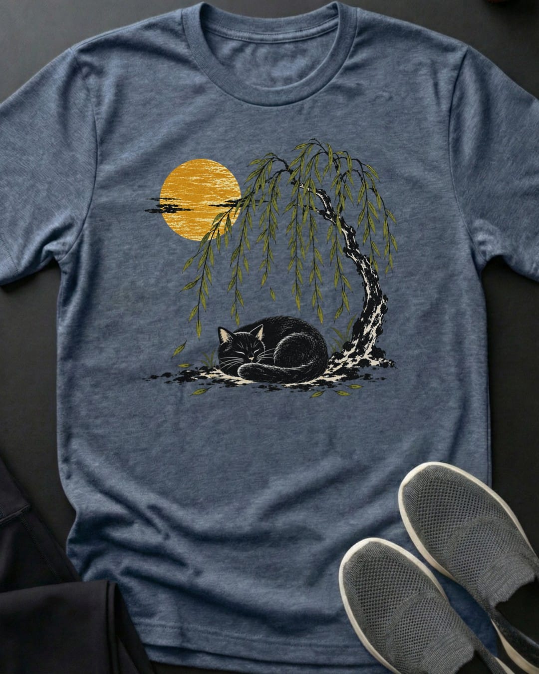 Willow Nap Tee Gift For Cat Lover
