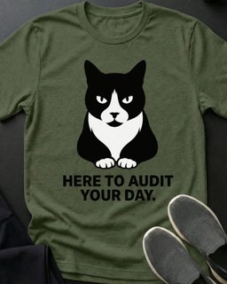Tuxedo Tee Gift For Cat Lover