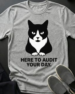 Tuxedo Tee Gift For Cat Lover