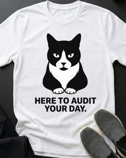 Tuxedo Tee Gift For Cat Lover