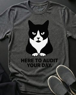 Tuxedo Tee Gift For Cat Lover
