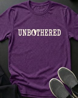 Unbothered Tee Gift For Cat Lover