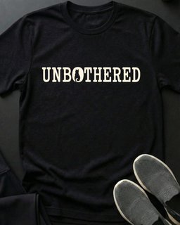 Unbothered Tee Gift For Cat Lover