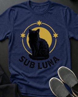 Sub Luna Tee Gift For Cat Lover