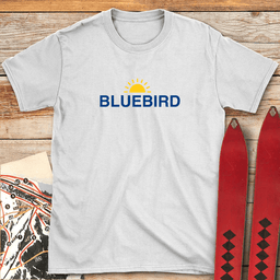 Bluebird Sun T Shirt Gift For Skier