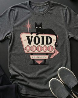 Void Motel Tee Gift For Cat Lover