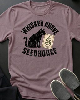 Whisker Grove Tee Gift For Cat Lover