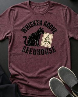 Whisker Grove Tee Gift For Cat Lover