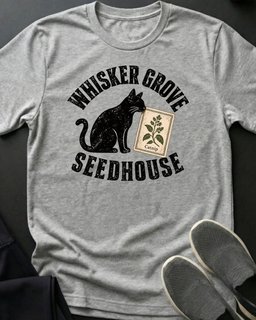 Whisker Grove Tee Gift For Cat Lover