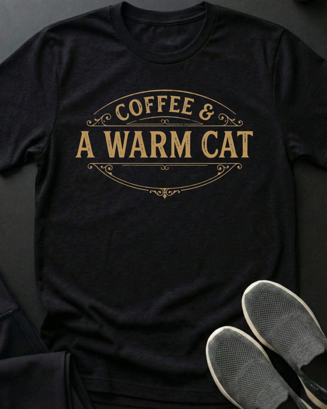 Warm Cat Tee Gift For Cat Lover