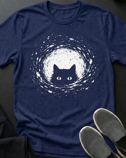 Void Portal Tee Gift For Cat Lover