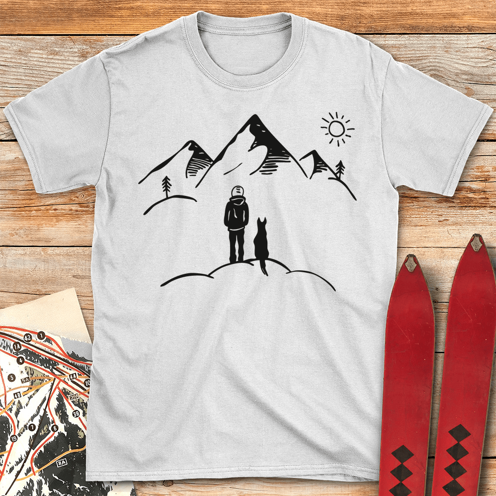 Best Friend T Shirt Gift For Skier