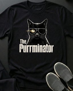 The Purrminator Tee Gift For Cat Lover