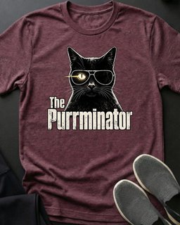 The Purrminator Tee Gift For Cat Lover