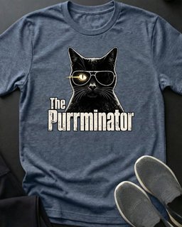 The Purrminator Tee Gift For Cat Lover