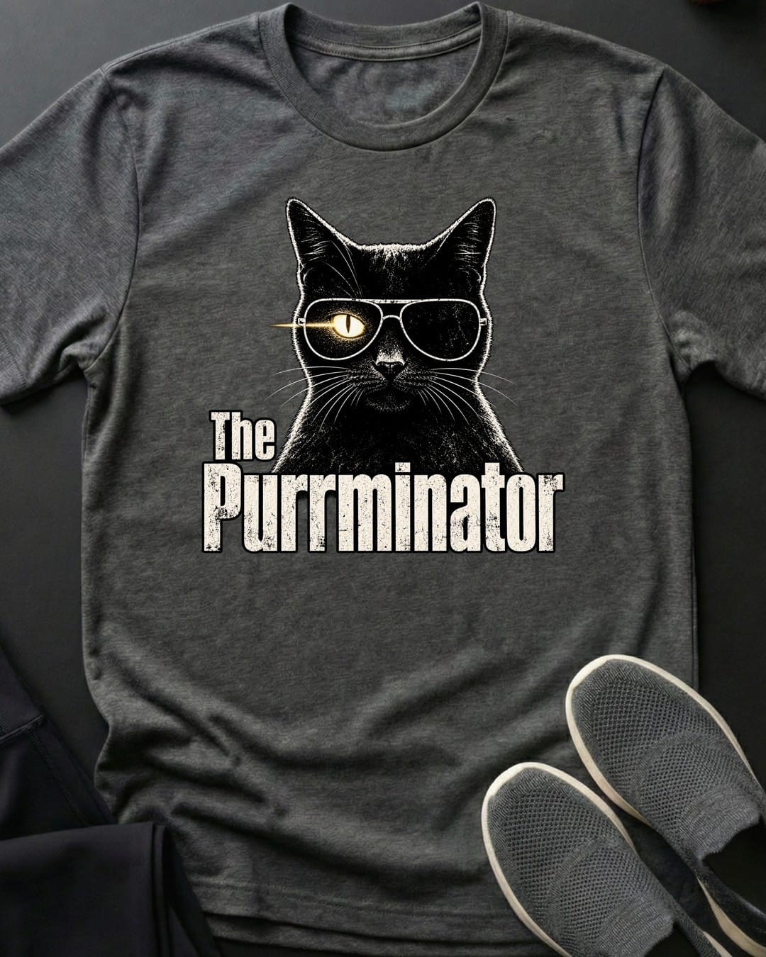 The Purrminator Tee Gift For Cat Lover