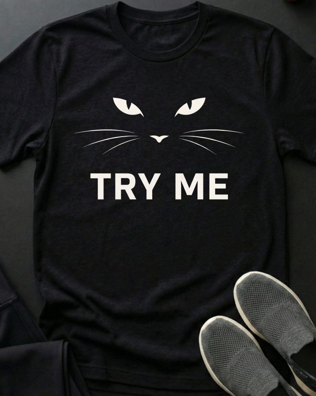 Try Me Tee Gift For Cat Lover