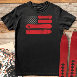 American Snowboarder T Shirt Gift For Snowboarder