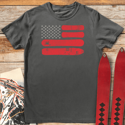 American Snowboarder T Shirt Gift For Snowboarder
