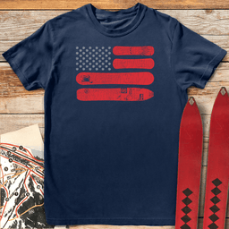 American Snowboarder T Shirt Gift For Snowboarder