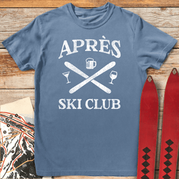 Après Ski Club T Shirt Gift For Skier