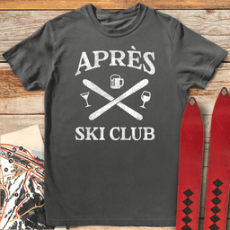 Après Ski Club T Shirt Gift For Skier