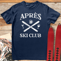 Après Ski Club T Shirt Gift For Skier