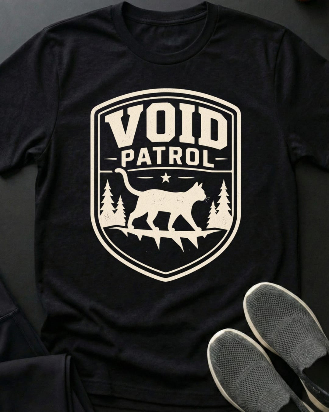 Void Patrol Tee Gift For Cat Lover