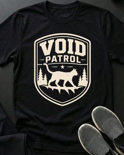 Void Patrol Tee Gift For Cat Lover