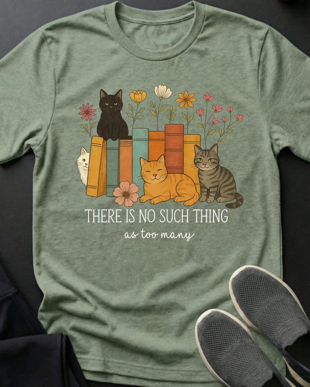 Too Many Tee Gift For Cat Lover