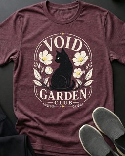 Void Garden Club Tee Gift For Cat Lover