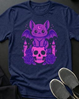 Vampire Cat Tee Gift For Cat Lover