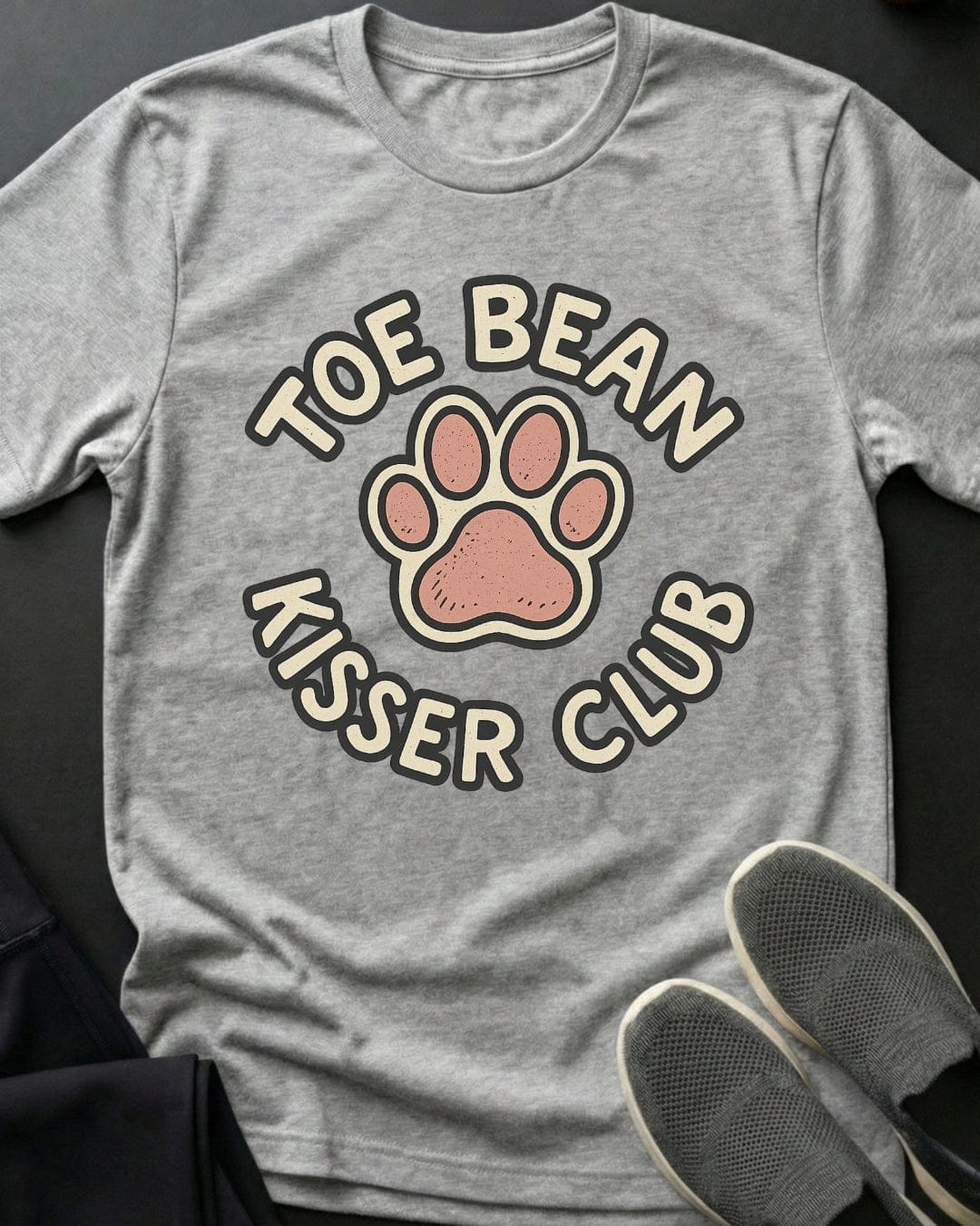 Toe Bean Tee Gift For Cat Lover
