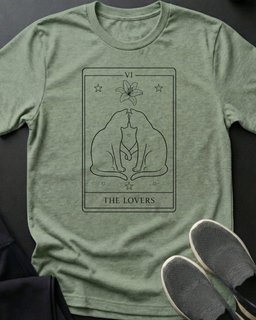 The Lovers Tee Gift For Cat Lover