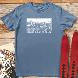 Breckenridge Calorado T Shirt Gift For Skier
