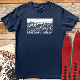 Breckenridge Calorado T Shirt Gift For Skier