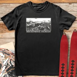 Breckenridge Calorado T Shirt Gift For Skier
